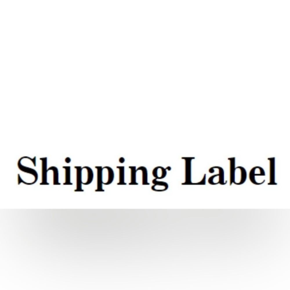 Shipping Label